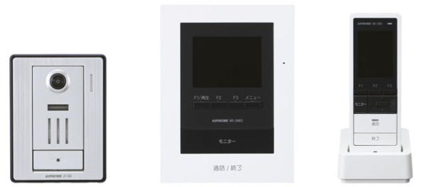 AIPHONE WS-24A テレビドアホン ワイヤレスセット WS-24A TVドアホンワイヤレスセット アイホンの通販なら電設資材の電材