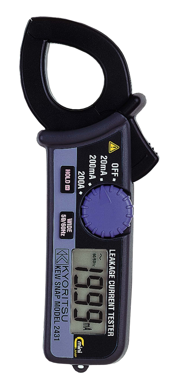 漏れ電流・負荷電流測定用クランプメータ（RMS） MODEL2433R 共立電気計器｜KYORITSU 通販 | ビックカメラ.com 共立リーククランプメーター　2433R