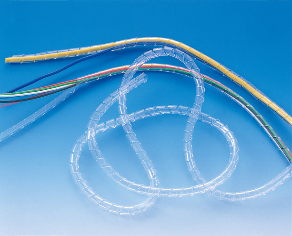 ヘラマンタイトン スパイラルチューブ(ポリエチレン製 耐候グレード) TS-12-W 1巻 ヘラマンタイトン TS-4N-W スパイラルチューブ 耐候性 100m×1巻 黒