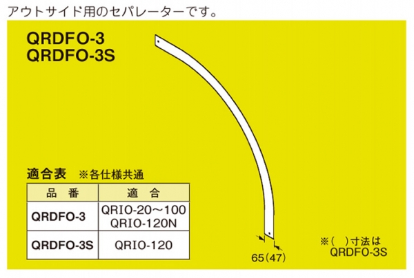 アウトサイドセパレーター ネグロス電工 ケーブルラック用