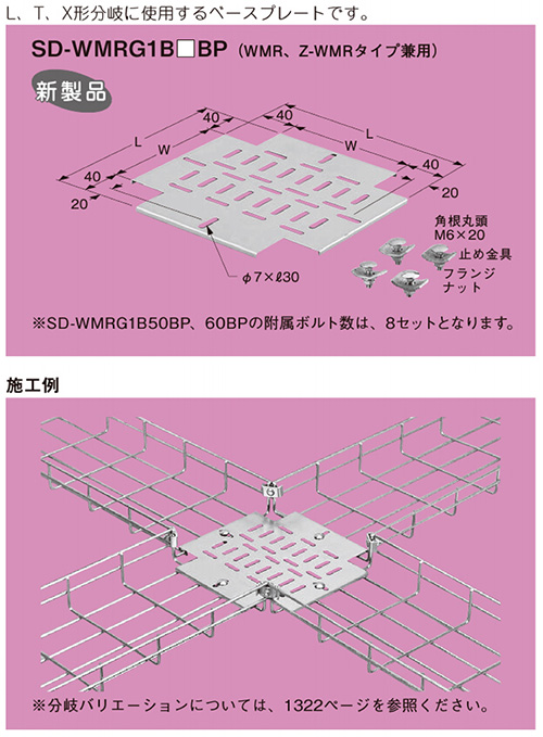 福袋・半額ポスター - クリーニング屋さん専用の通 SD-WMRG1B20BP ベンドベースプレート ネグロス電工株式会社の 電設用部品・資材