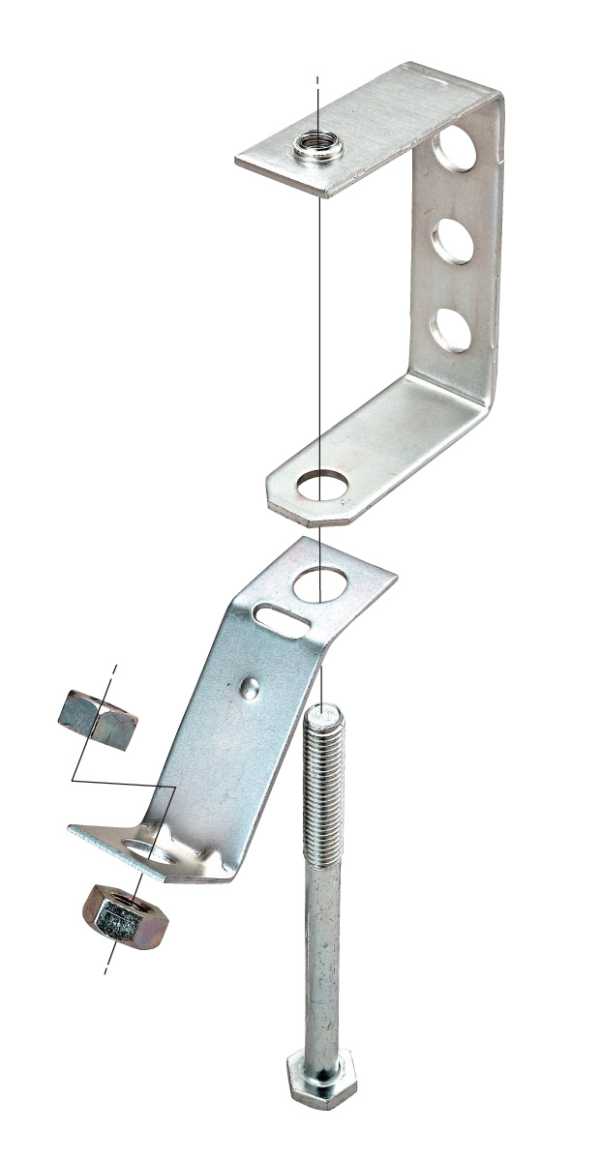 Z-CYF125 みぞ形鋼用 振れ止め金具 ネグロス電工の通販なら電設資材の