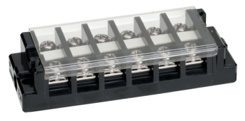 組端子台 カバー付 3P 250V 30A