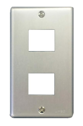 ニューメタルプレート 1連用 2口