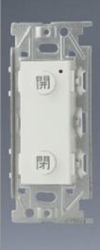 NKシリーズ コンポスイッチシステム 埋込2キー押ボタンスイッチ (PW色)