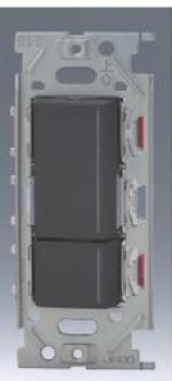 NKシリーズ 3路ガイドランプ付スイッチ+3路ガイド・チェックランプ付スイッチ低ワット用ダブルセット (SB色)
