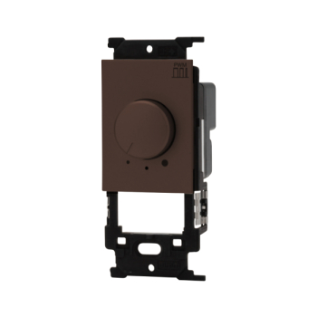 Jワイドスリム 埋込ライトコントロールスイッチ(PWM信号制御)(ダークブラウンメタリック)