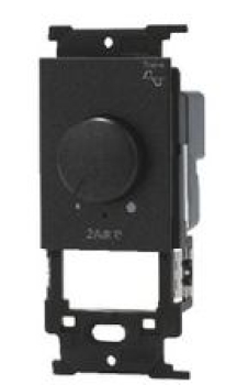 Jワイドスリム 埋込ライトコントロールスイッチ 消灯機能なし(逆位相制御)(メタリックブラック)