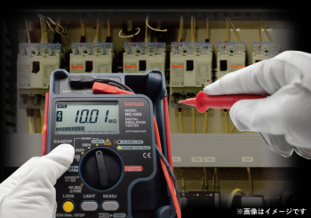 sanwa　絶縁抵抗計　MG1000 SANWA デジタル絶縁抵抗計 1000V⁄500V⁄250V (1個) 品番：MG1000