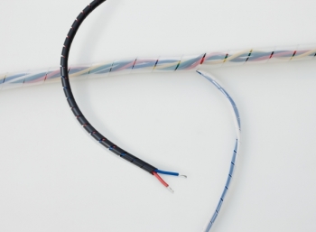 スパイラルチューブ 耐候性黒