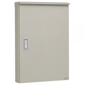 ステンレス屋外用制御盤キャビネット(水切、防塵・防水パッキン付)