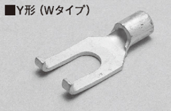 裸先開型圧着端子 100個入