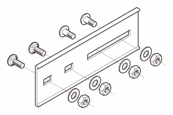 伸縮自在継ぎ金具