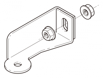 ブレース取付金具