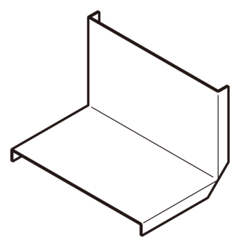 金属ダクト用エルボ蓋