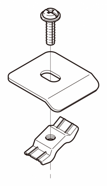 セパレーター支持金具