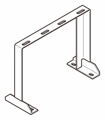 立上りラック用架台