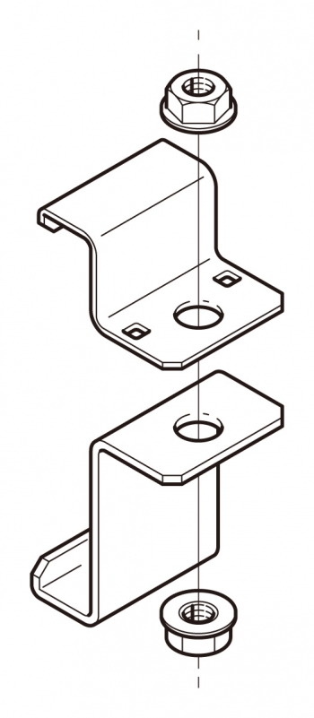 ラックカバー対応吊り金具