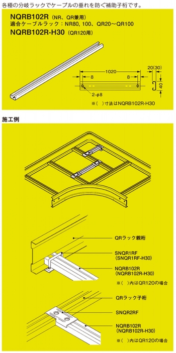 分岐用補助子桁