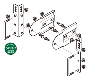 マルチ分岐接続金具 SD製