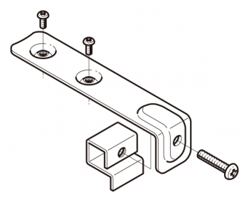 親桁部ボックス固定金具