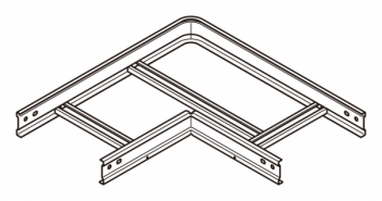 内・外直角L形分岐ラック