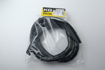 KGコイルチューブ黒 1.2m入