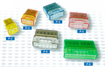 トーメーコネクター Pタイプ 5端子 レッド