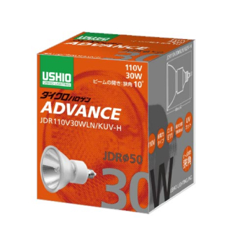 ダイクロハロゲン ADVANCE ミラー付きタイプ JDR 30W φ50 E11 狭角