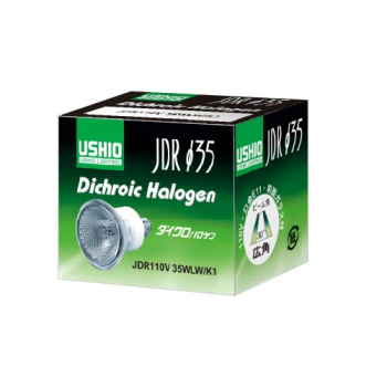 ダイクロハロゲン ミラー付きタイプ JDR 35W φ35 110V E11広角