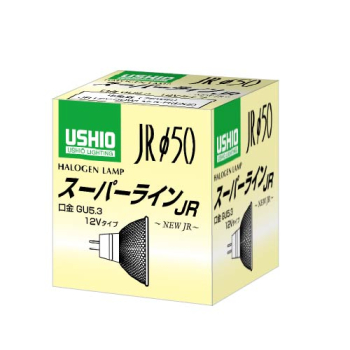 ハロゲンランプ ミラー付きタイプ スーパーライン JR 12V 35W 50φ GU5.3 広角