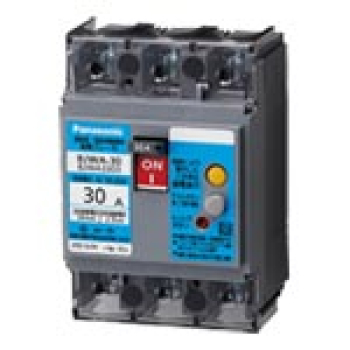 漏電ブレーカ BJWA-30型 2P2E OC付 3.2A 30mA モータ保護兼用