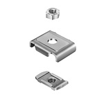 高耐食鋼板製V(ZAM) Eハンガー吊り金具 W3/8 20個入