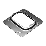 中型四角スイッチカバー 1コ用 13ミリカバー