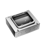 スイッチボックス 2コ用 カバー付 セーリスボックス
