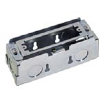 Sプレート用スイッチボックス 2個用 鋼板製