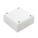 メタルモール ジャンクションボックス (角型) A・B型 共用 ミルキーホワイト