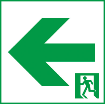 環境配慮表示板A級通路