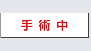 標示灯用パネル 消し文字