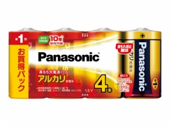 アルカリ乾電池 単1 5P入