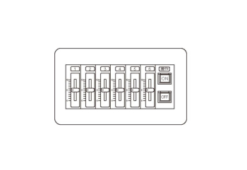 スライド式調光操作器