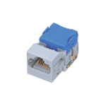 ぐっとすシリーズパッチパネル用モジュール CAT6 サテングレー