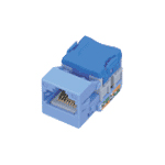 ぐっとすシリーズパッチパネル用モジュール CAT6 ブルー