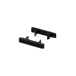 情報モジュラジャック露出用カラーチップ ブラック 10コ入