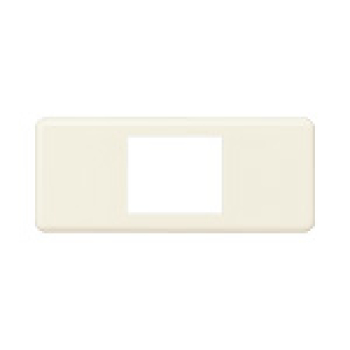 フルカラー組合せプレート 1Pモダンプレート ミルキーホワイト