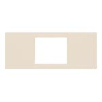 Sプレート 1コ用 マットベージュ 防気パッキン対応