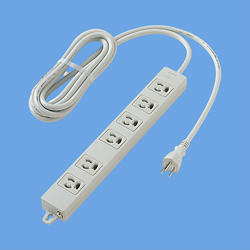 OAタップ 接地15A抜け止め