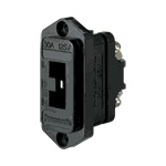 舞台・スタジオ用C型 埋込コンセント 接地2P30A ブラック