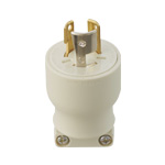 引掛タフキャップ 接地2P15A 125V ミルキーホワイト