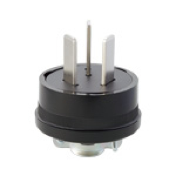 キャップ 3P30A 250V コードグリップ付 ブラック